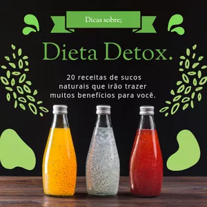 Imagem de capa para o Ebook Dieta Detox 