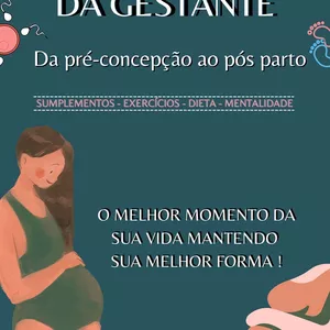 Imagem de capa para o Ebook Guia Nutricional da Gestante: Da pré-concepção ao pós-parto. 