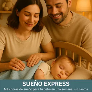 Imagen de portada para Ebook 💤 Sueño Express: Guía para Padres Primerizos