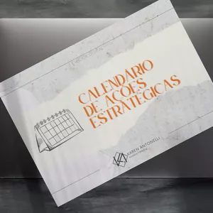 Imagem de capa para o Ebook Calendário Estratégico de Ações para Empreendedores