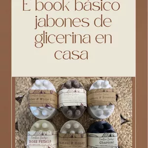 Imagen de portada para Ebook E book básico jabones de glicerina en casa 