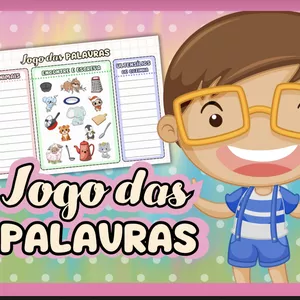 Imagem de capa para o Ebook Jogo das palavras 