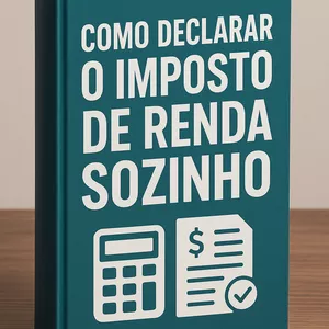 Imagem de capa para o Ebook Como declarar imposto de renda 2025/2026