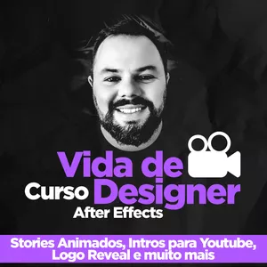 Imagem de capa para o Curso online Vida de Designer - After Effects