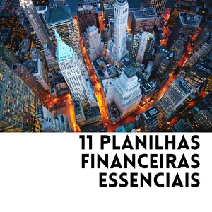 Imagem principal do produto 11 Planilhas Financeiras Essenciais