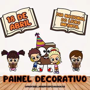 Imagem de capa para o Ebook PAINEL DIA NACIONAL DO LIVRO INFANTIL