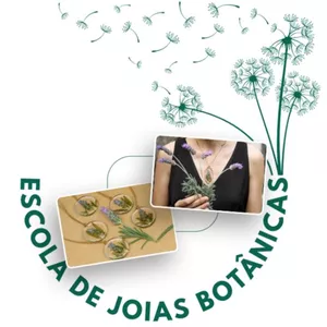 Imagem de capa para o Curso online Escola de  Joias Botânicas - Método AMANA