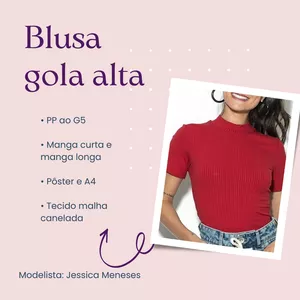 Imagem de capa para o Ebook molde blusa gola alta PP AO G5