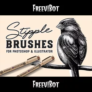 Imagen de portada para Curso online Kit de brochas para Photoshop e Illustrator