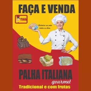 Imagem principal do produto FAÇA E VENDA PALHA ITALIANA GOURMET