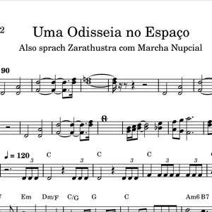 Imagem de capa para o Ebook Clarinada Odisseia no Espaço (2001) - Trompete