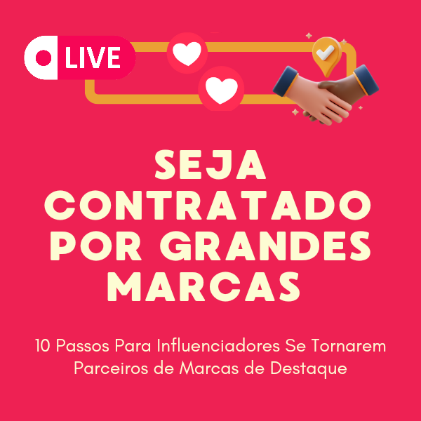Imagem do curso Seja Contratado Por Grandes Marcas - Os 10 passos para influenciadores se tornarem parceiros de marcas de destaque