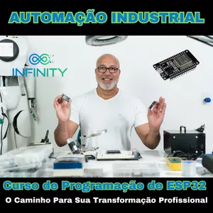 Imagem de capa para o Curso online Programação de ESP32 1.0