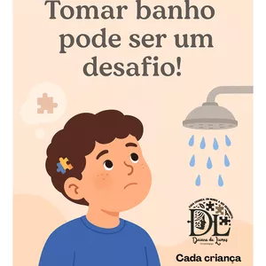 Imagem de capa para o Ebook ROTINA DO BANHO ILUSTRADA – UM GUIA VISUAL PARA APOIAR CRIANÇAS NEURODIVERGENTES NO AUTOCUIDADO