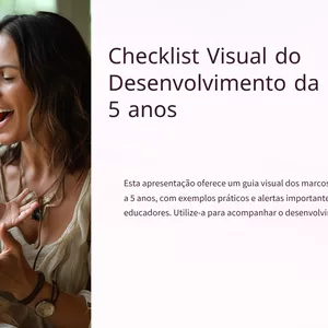 Imagem de capa para o Ebook Checklist Visual do Desenvolvimento da Fala: 0 a 5 anos