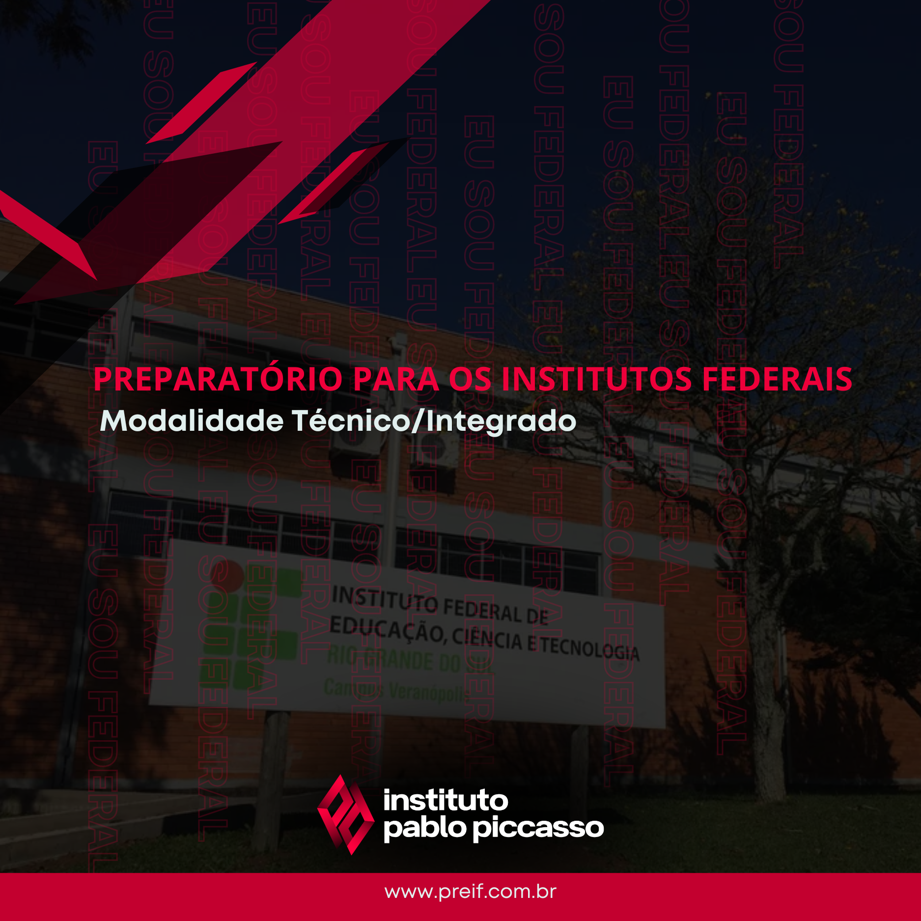 Imagem de Curso online para os Institutos Federais(IF's) de todo o Brasil. criado por Curso Pre-IF. Prof Pablo Picasso na hotmart