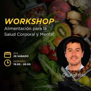 Imagen de portada para Curso online Workshop - Alimentación para la Salud Corporal y Mental