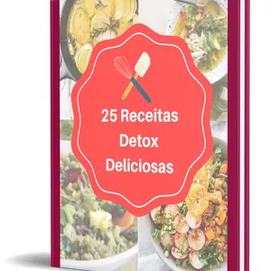 Imagem de capa para o Ebook 25 deliciosas receitas Detox