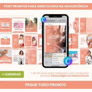 Imagem do curso PACK PARA GINECOLOGIA NA ADOLESCÊNCIA