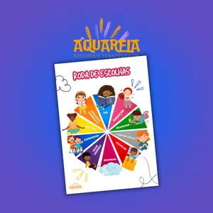 Imagem de capa para o Ebook Recurso Terapêutico e Pedagógico  - Roda de escolhas