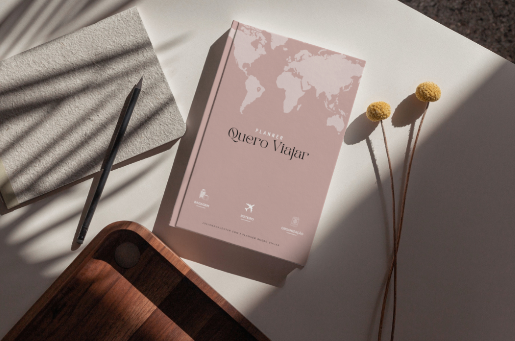 Planner de Viagem com Roteiro