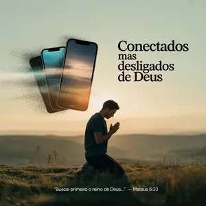 Imagem de capa para o Ebook Conectados mas desligados de Deus.