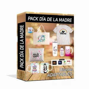 Imagen de portada para Ebook PACK DIA DE LA MADRES (DISEÑOS, VECTORES, SUBLIMADOS, DTF, JPG, ETC)