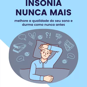 Imagem de capa para o Ebook Insônia nunca mais