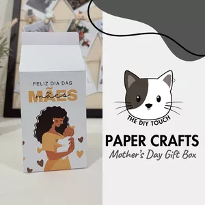 Cover image for Online course PAPER CRAFTS DIY - Mother’s Day Gift Box