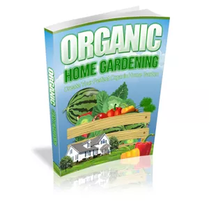 Cover image for Ebook Organic Home Gardening