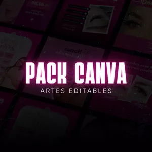 Imagen de portada para Curso online Pack Canva Artes Editables
