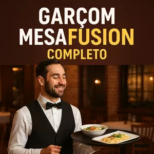 Imagem do curso Garçom MesaFusion Completo 