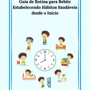 Imagem de capa para o Curso online Manual Rotina Ideal Para O Bebê