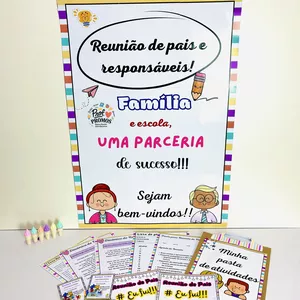 Imagem de capa para o Ebook ✨ Kit Reunião de Pais 