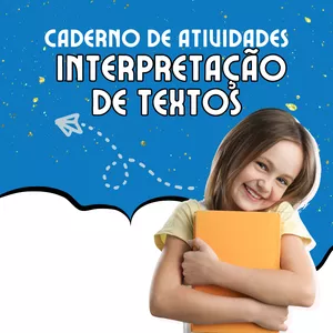 Imagem de capa para o Ebook Caderno de atividades INTERPRETAÇÃO DE TEXTO