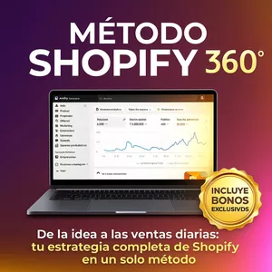 Imagen de portada para Ebook Método SHOPIFY 360