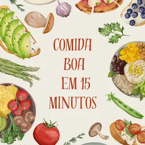 Imagem de capa para o Ebook Comida boa em 15 minutos 