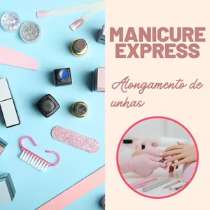 Imagem de capa para o Curso online Manicure Express: Alongamento de Unha