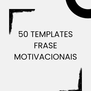 Imagem de capa para o Curso online 50 Templates Post Instagram Frases Motivacionais