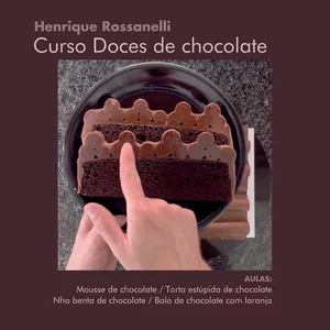 Imagem principal do produto Curso Sobremesas de Chocolate com Henrique Rossanelli 