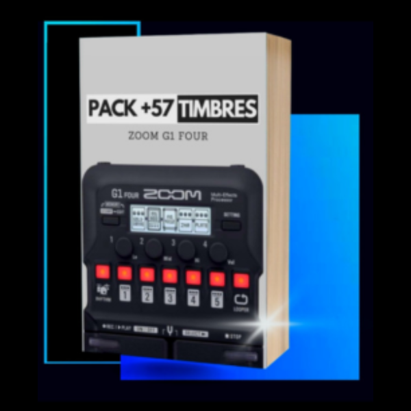 Pack +57 Timbres Premium p/ Zoom G1 Four>