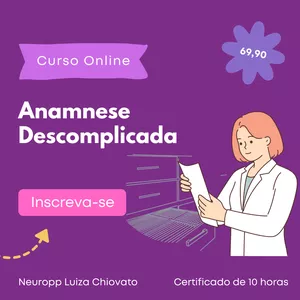 Imagem do curso Curso Anamnese  Descomplicada