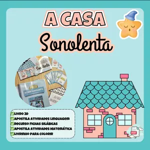Imagem de capa para o Ebook  A CASA SONOLENTA