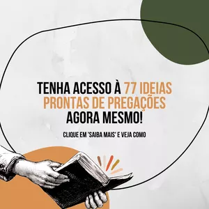 Imagem de capa para o Curso online 77 Ideias de Pregações