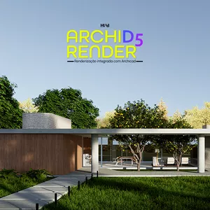 Imagem de capa para o Curso online ArchiRender D5