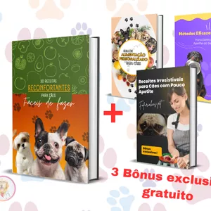 Imagem do curso Receitas Reconfortantes para Cães Nutrição Especial para Cuidar da Saúde do Seu Melhor Amigo Mais Bonus