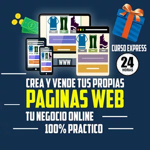 Imagen de portada para Curso online Crea y Vende Tus Propias Páginas Web