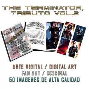 Imagen de portada para Ebook The Terminator, Tribute Vol. 2 - Digital Art - Fan Art - English - Castellano