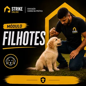 Imagem de Educação para fihotes de cães  criado por Strike Adestramento Canino na hotmart