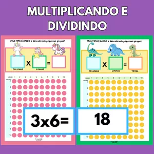 Imagem de capa para o Curso online Multiplicando e Dividindo